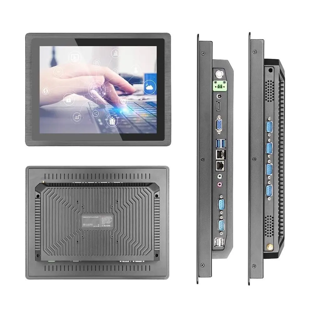 15 Inch X86 Linux Ubuntu  Touch Screen Mini Computer Interactive Tablet with 4g Ram 128g Ssd