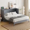 Gray + Wood + Queen