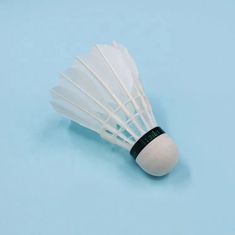 Stable Durable Shuttles Factory Price Shuttle Birdie White Color Wholesale Feather Badminton Shuttlecocks for Sports