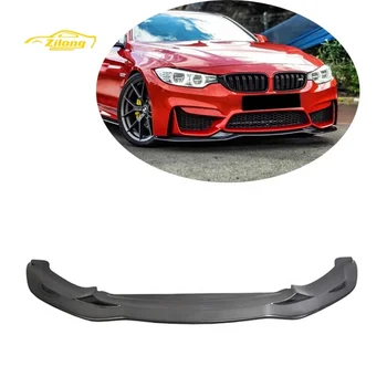 for BMW M3 M4 F80 F82 front bumper modification PSM style carbon fiber front lip