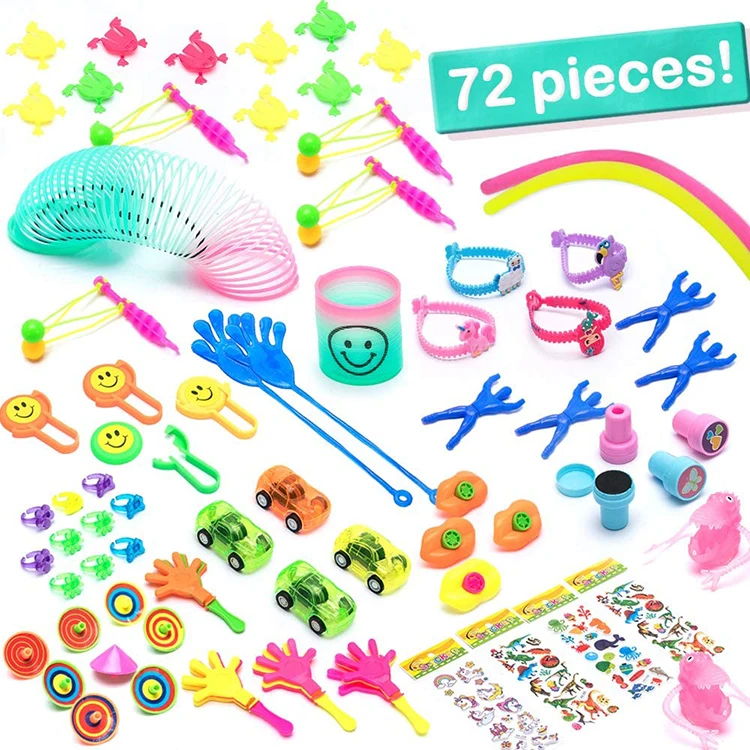 Kids Prizes Toys Unicorn Stickers Rings Finger Dinosaurs School Rewards