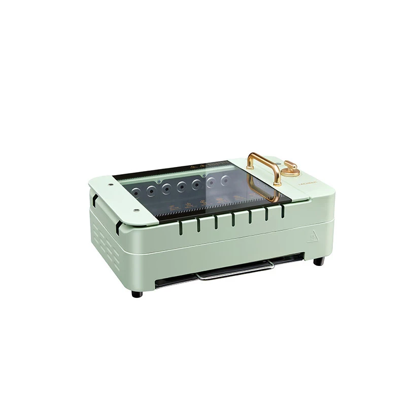 Многофункциональный автоматический вращающийся тостер без ламп электрическая духовка для