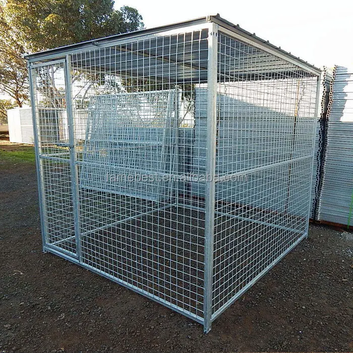 Dog Kennel Cages Hot Dip Galvanized Zinc,Heavy Duty Welded Wire Mesh