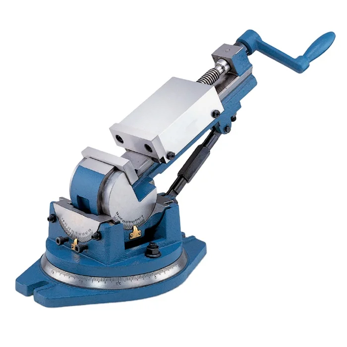 QW125 Universal Tilting Vise 3 Way Angle Rotation Precision Machine Vise