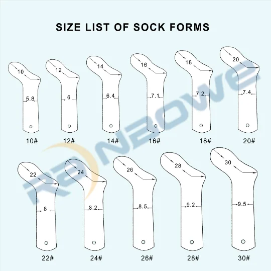 Simple Sock Boarding Machine with Motor for Knitting Products in Sock Form