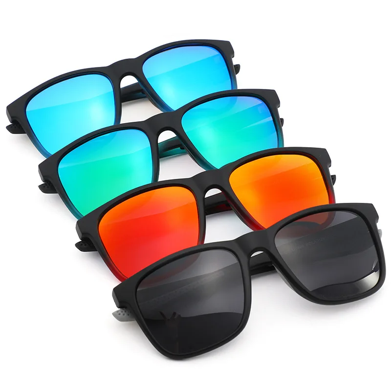 Wholesale Sport Sunglasses Men Polarized Lens Outdoor Shades Sun Glasses Custom logo Cycling Running Glasses