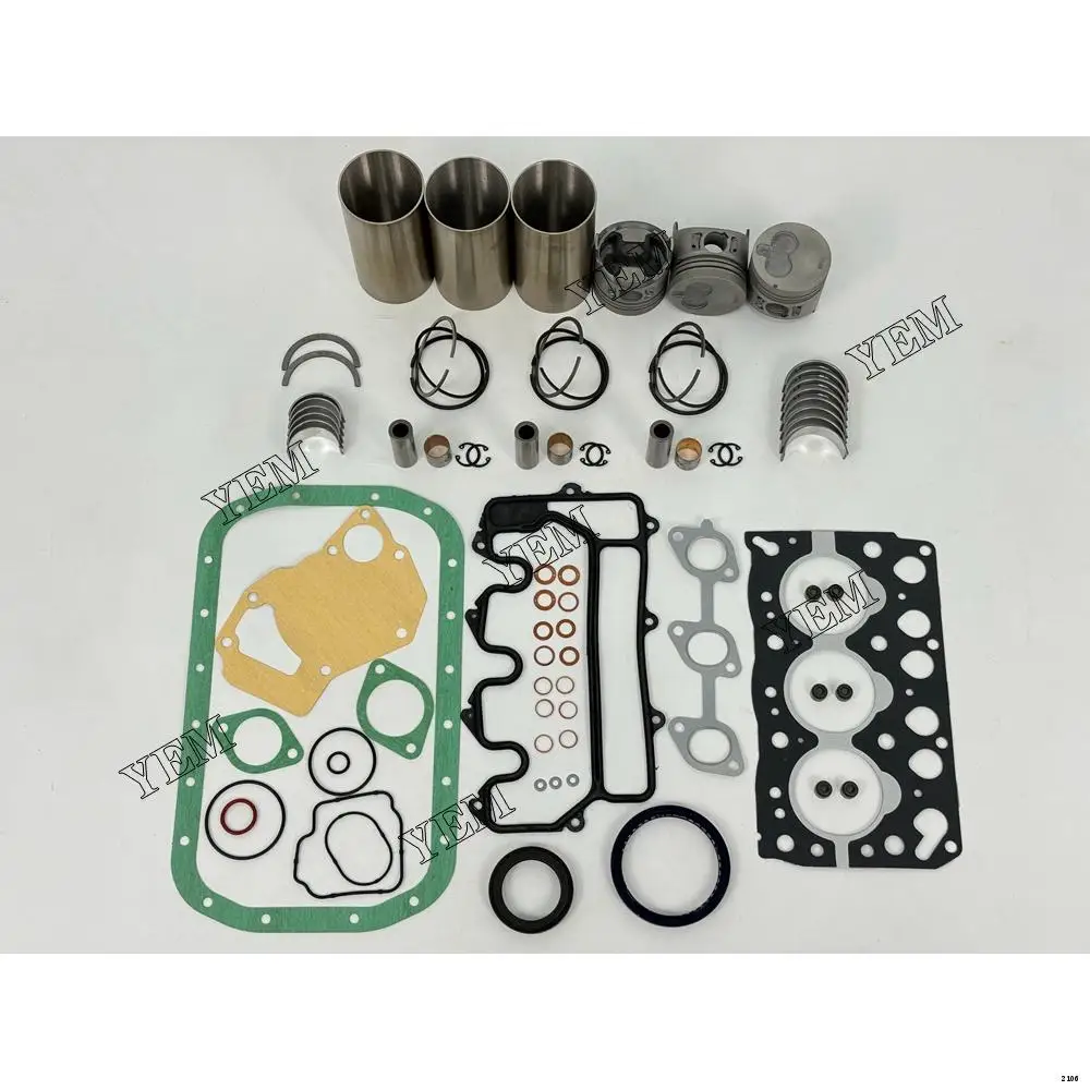 3LA1 Engine Repair Kit With Cylinder Piston Rings Liner Gaskets Bearings 8-97176889-0 for Isuzu