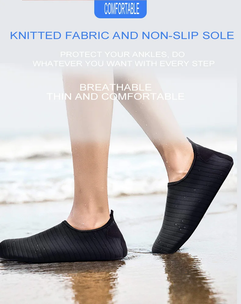 Factory Wholesale Custom Logo Outdoor Women Men Adult Non Slip Beach