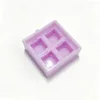 ขายสีม่วงพร้อมสวิตช์สีน้ำเงินและพวงกุญแจ