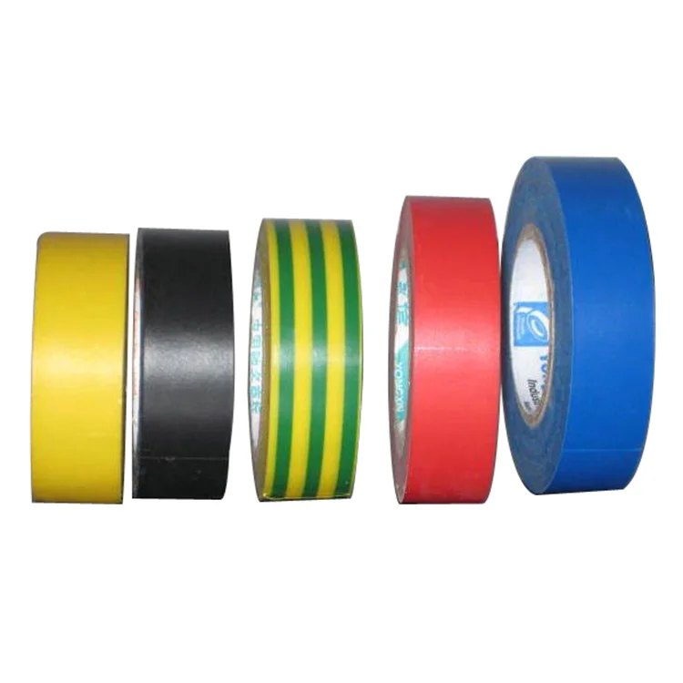 Yiwu factory General purpose pvc electrical insulation tape pipe wrapping warning tape customization brand OEM offer