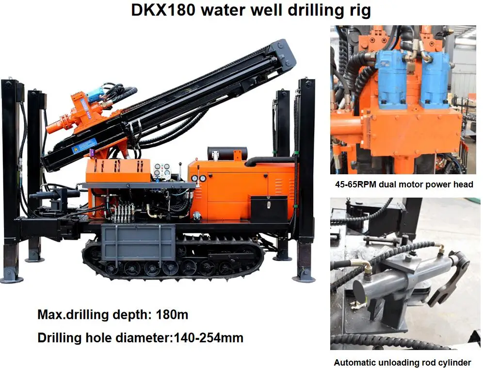 180m well drilling rig