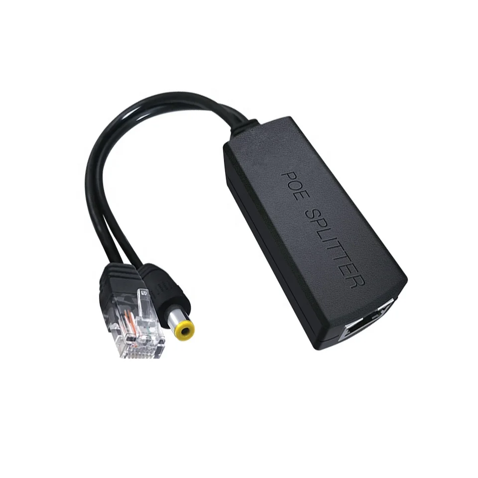 批发工厂直接价格12V 1A有源PoE分离器兼容IEEE802.3af 10/100Mbps Ip系统