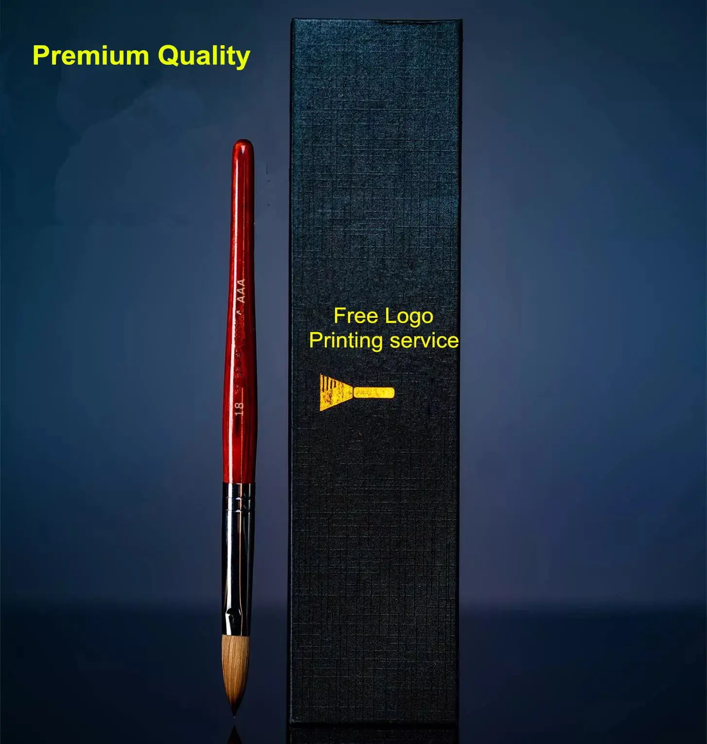 2022 New Acrylic Nail Brush Pure Kolinsky Nails Brush Kolinsky Acrylic