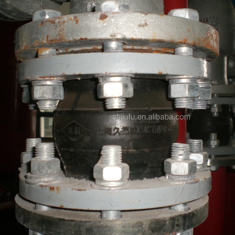 Plumbing Materials Single Sphere EPDM Flexible Flange Rubber Bellow Compensator Expansion Joint