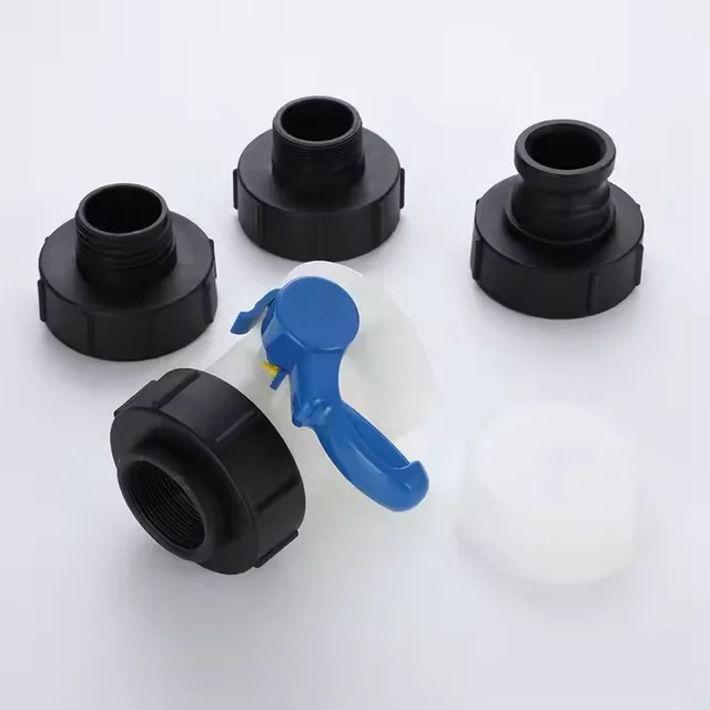 IBC Tank Tote Adapter Fitting S60x6 Coarse Thread to Water Tote Hose Connector