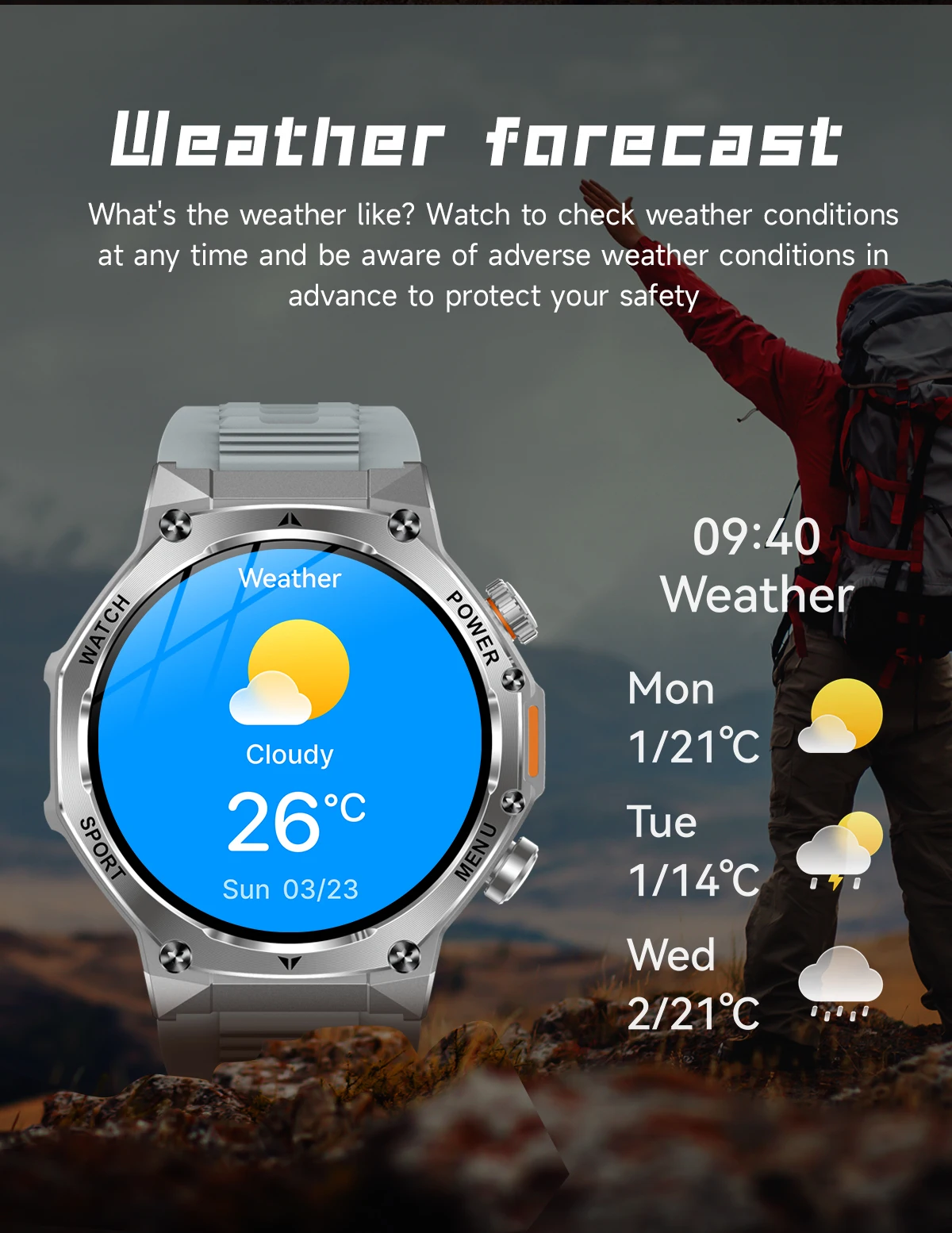 Welcome OEM Order, Factory Whole Selling 2025 Sanvnet Ak82 Men's Rugged Smart Watch 1.8'' Hd Screen Super Large Memory Health Monitoring For Outdoor Sports Smartwatch - Buy Call Answering Smartwatch ai Voice Assistant Smartwatch fitness Monitoring Smartwatch round Shape Smartwatch ak82 Sports Smartwatch sleep Tracking Smartwatch fashionable Smartwatch