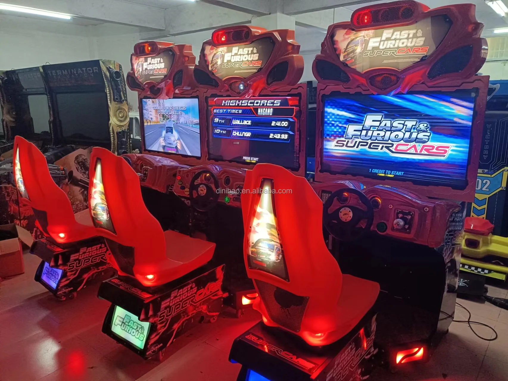 Arcade Game Machine Coin Operated Car Racing Arcade Video Games Machine Simulator Driving Game Amusement