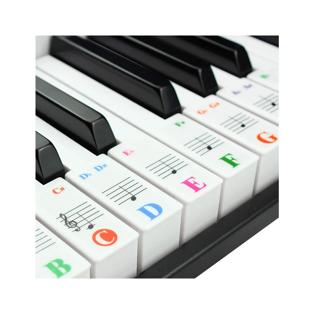 Adesivos De Piano Para Teclas Teclado De Piano Adesivos Para