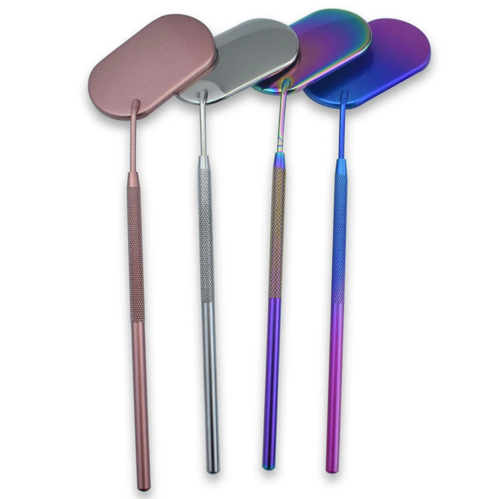 Pinky Leem Wholesale Professional Gold Plated Eyelash Mirror Russian Eyelash Mirror For Lash