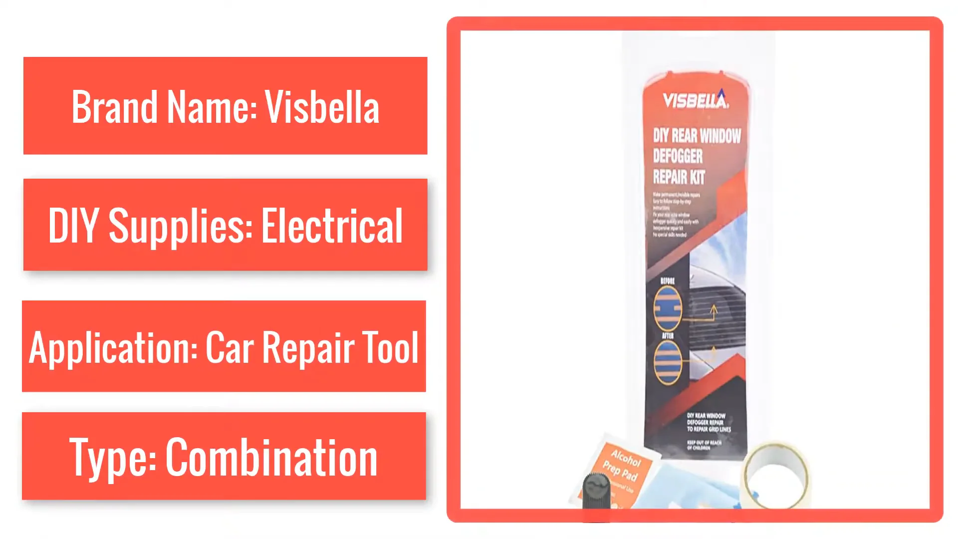 Visbella Rear Window Defogger Repair Kit Buy Rear Window Defogger
