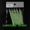 5 pezzi 9 cm verde lumo