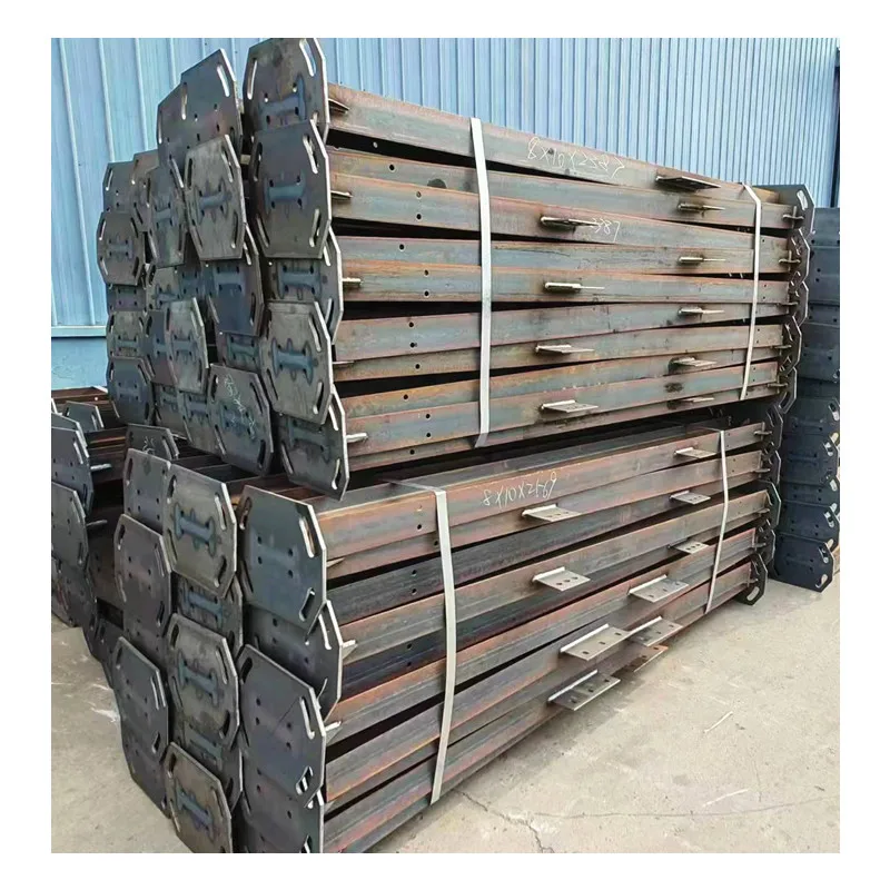 Galvanized H-beam steel pile, Q235B/Q355