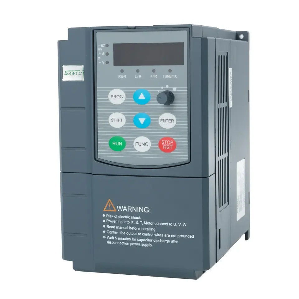 SANYU High Quality SY9000 0.75-400KW Frequency Inverter VFD VSD For Fan Water Pump