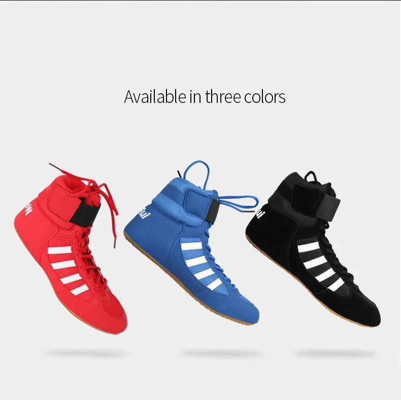 Make Your Own Wrestling Shoes Breathable Mesh Men Boxing Shoes