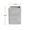 grigio#Vaso da 7,5 cm