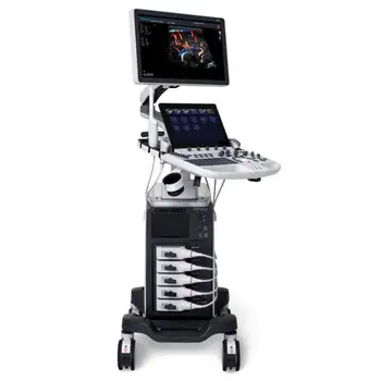 P40 Elite Sonoscape Brand 3D Color Trolley color doppler ultrasound machine With Myocardium Quantitative Analysis