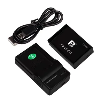 FB-LP-E17 Digital Battery and Charger for canon Digital Camera 77D 760D 750D 200D 800D 850D 200DMarkII M3 M5 M6 M6 MarkIIRP detail image