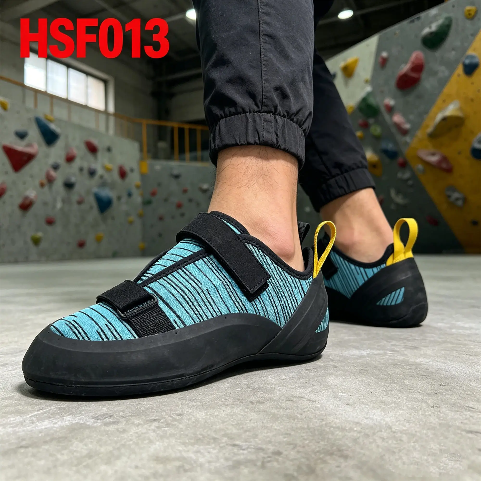 ZYF,outdoor Enthusiasts Multi Colors Available Kids Size Climbing Shoes Enhances Stability Grip Rubber Sole Rock Shoes HSF013