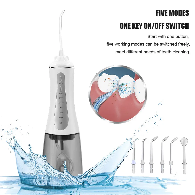 Floss Device Oral Irrigator Wholesale Waterproof Electric Teeth Cleaning Device ...