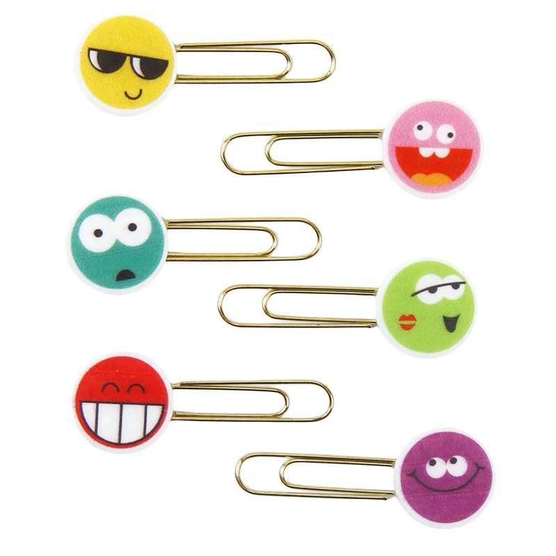 Декоративные металлические и пластиковые канцелярские принадлежности