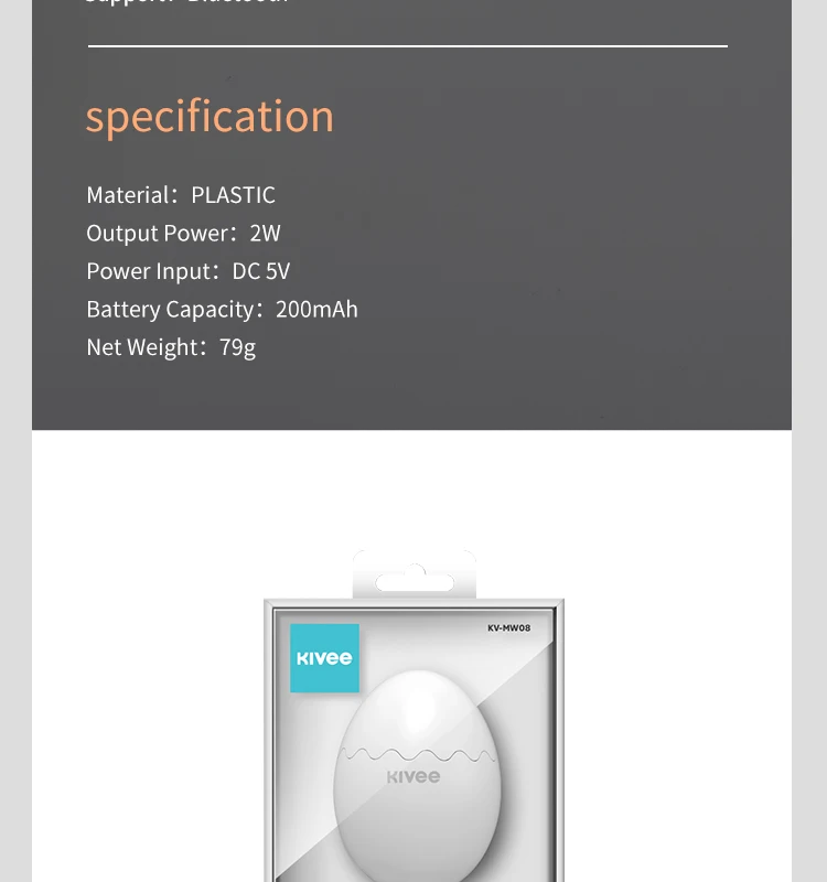 KIVEE Hot selling Trending Products Wireless BT Speaker Outdoor Sport Portable Waterproof Speaker Cheap Wholesale - ANKUX.COM