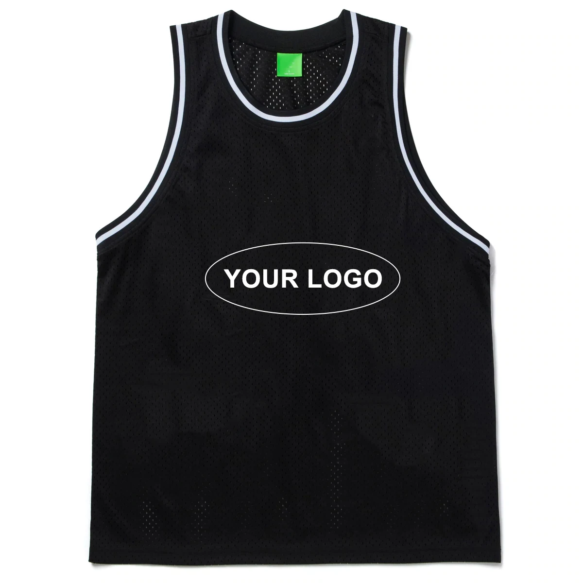 Custom Logo Summer Mens Tank Top Sublimation Blank Mesh Basketball