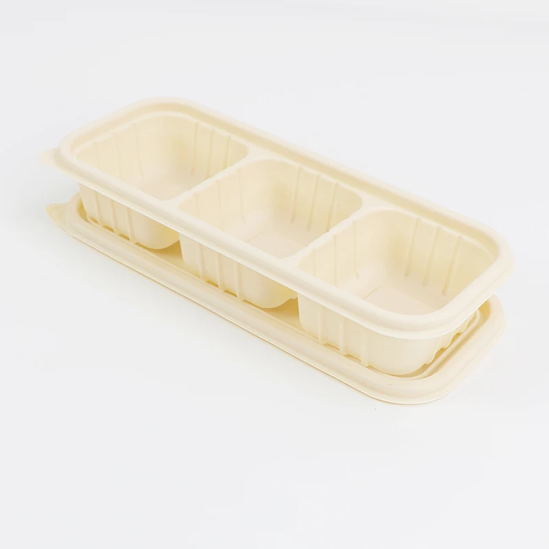 Alibaba.com: Biodegradable corn starch food container with compartment ...