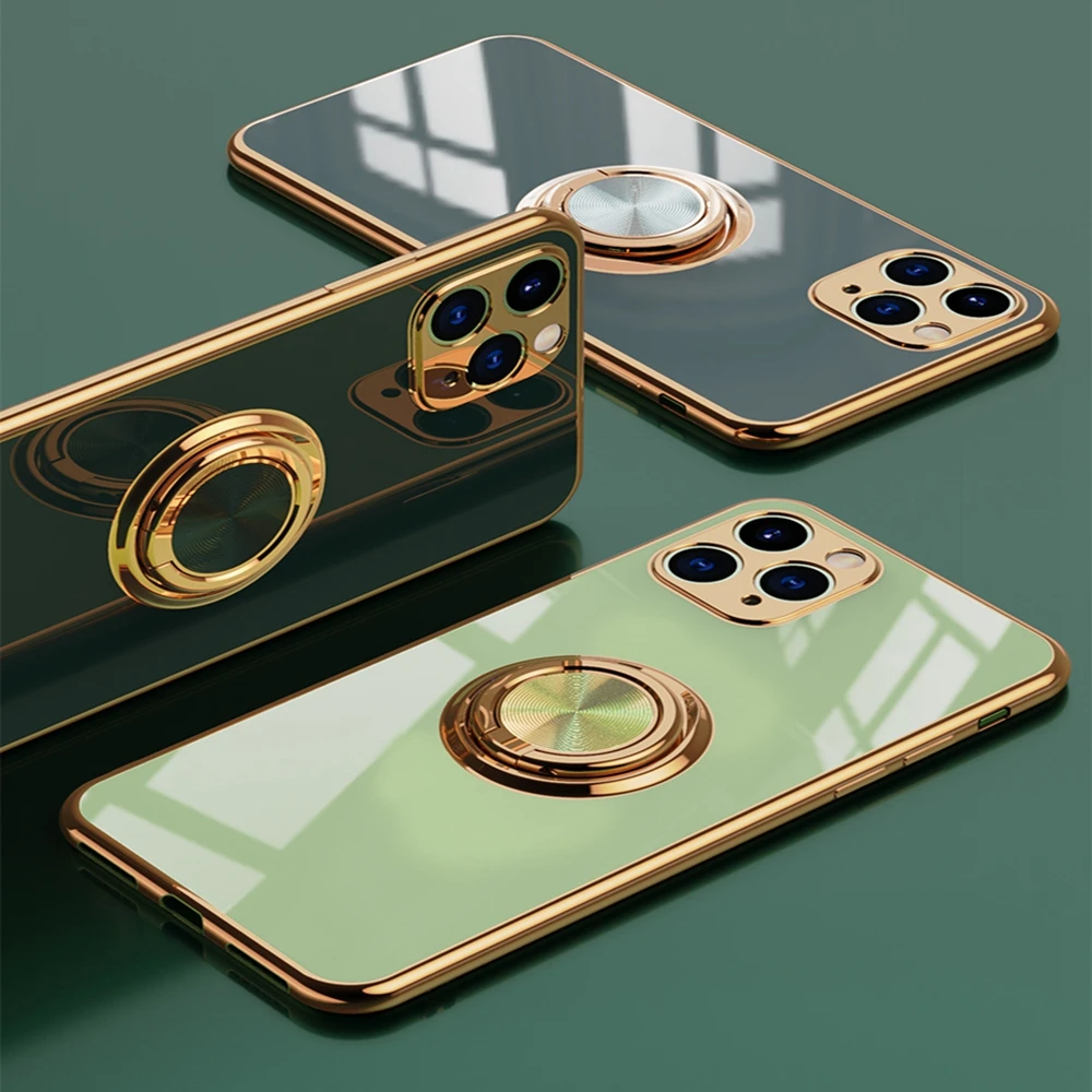 Wholesale Mobile Accessories 2020 Case Ring for 11 max Xr Luxury Plated with Display Stand 7 8 6s Plus for i Phone From m.alibaba.com