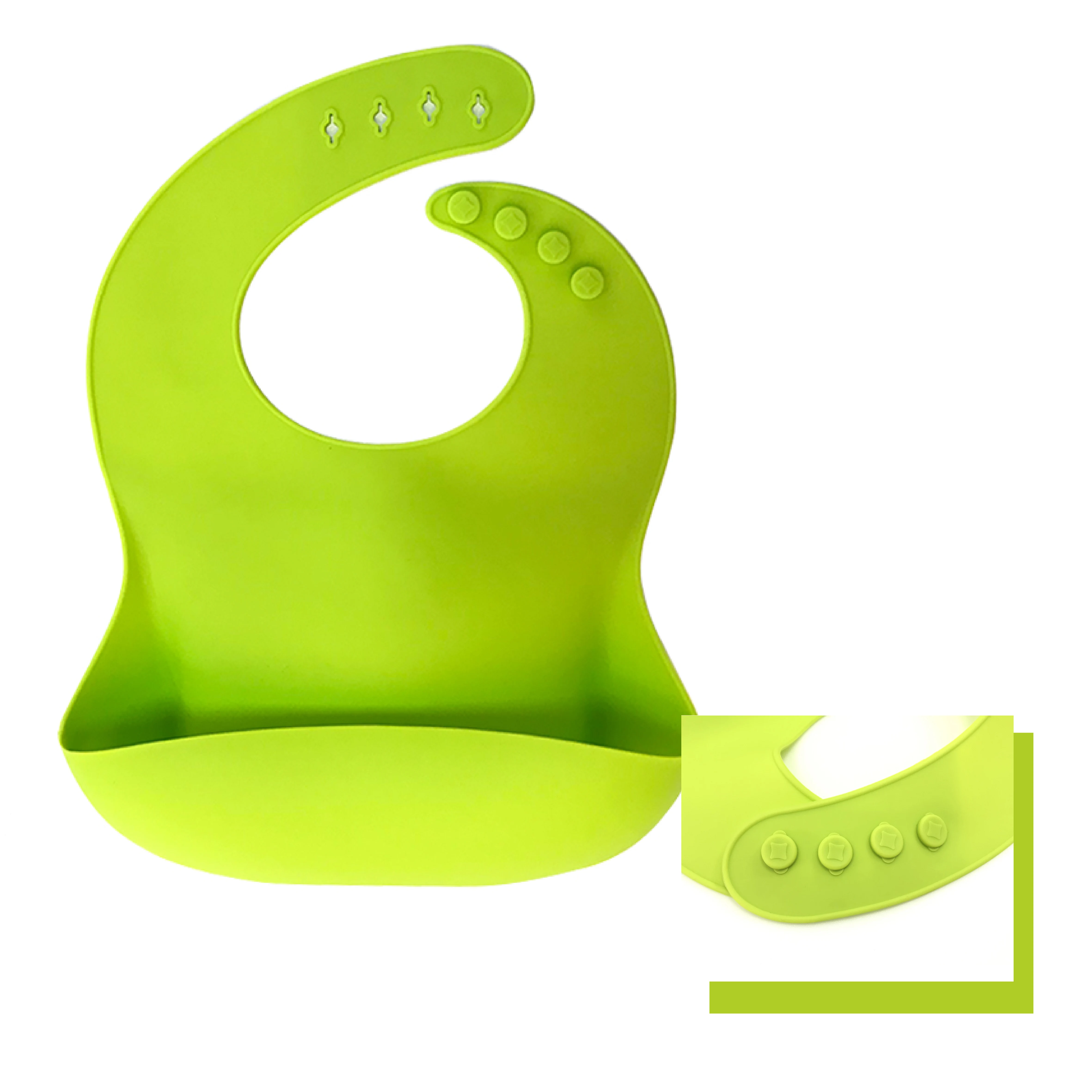 Amazon Горячая продажа водонепроницаемый силиконовый кормления ребенка удобный слюнявчик полотенце Регулируемый нагрудник