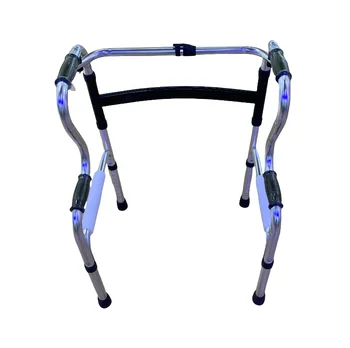 Folding mobility frame walker Adjustable Medical Walkers Stainless steel portable walker aids