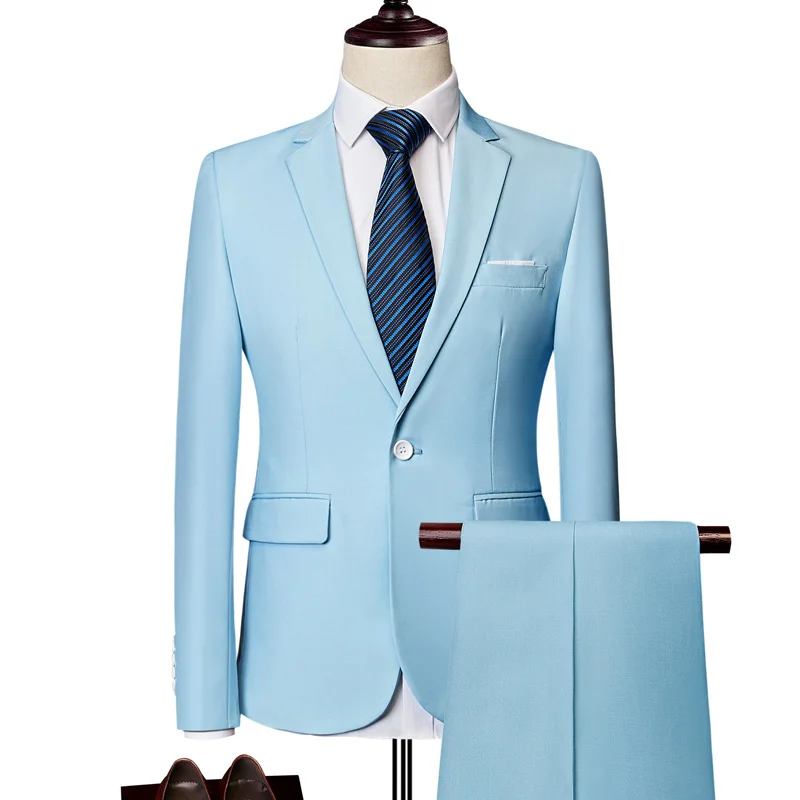 New Arrival High Quality Wholesale Luxury 3 Piece Men's Wedding Suit ...