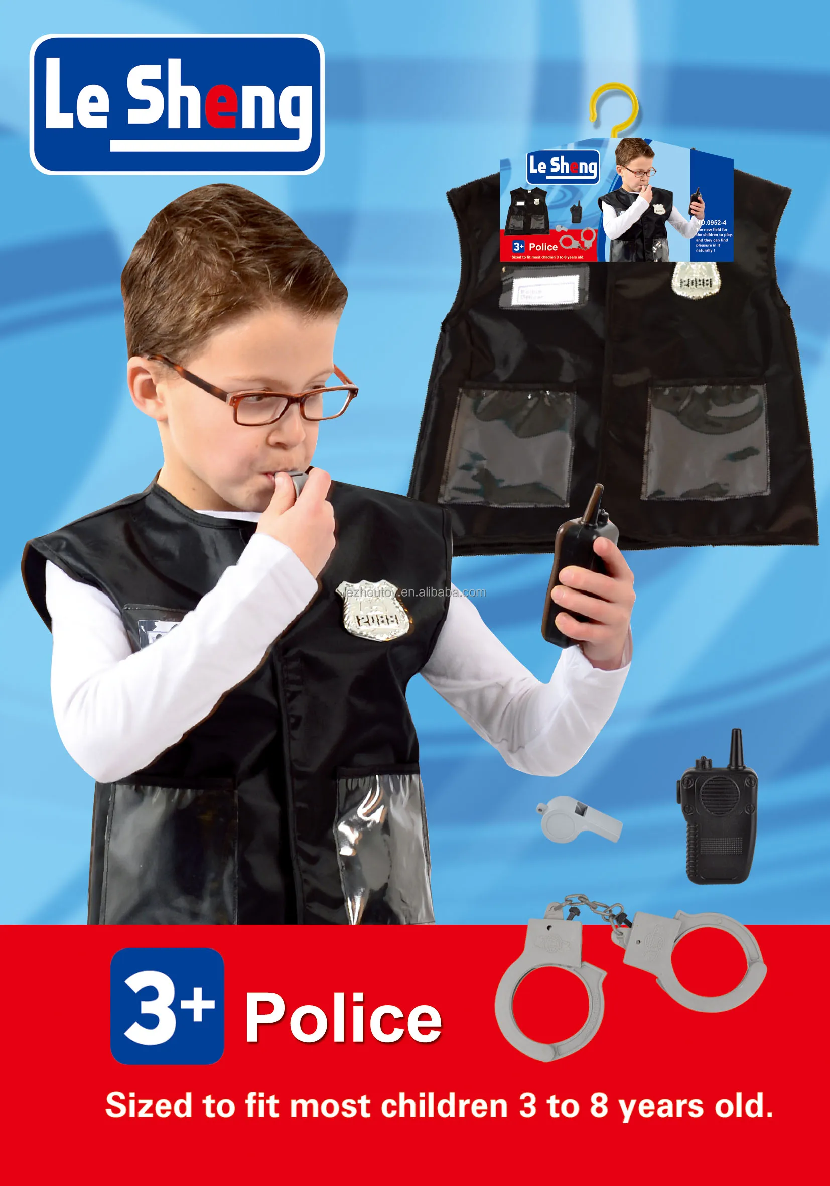 Rent & Buy Police Occupation Kids Fancy Dress Costume Online in India