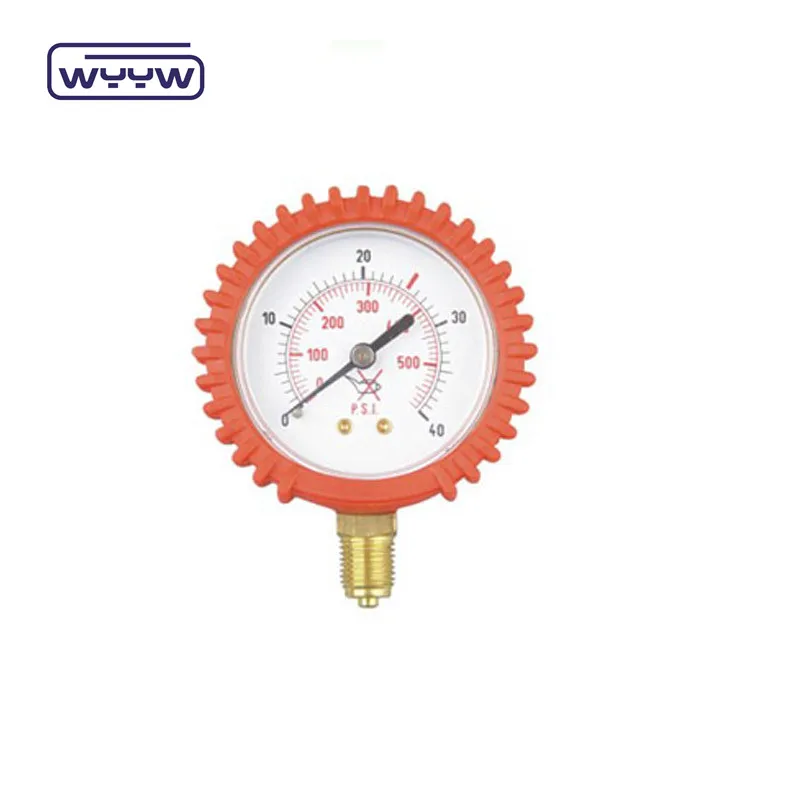 
 Манометр с масляным наполнением 1Psi (0 - 600 Psi) Npt 1/4  
