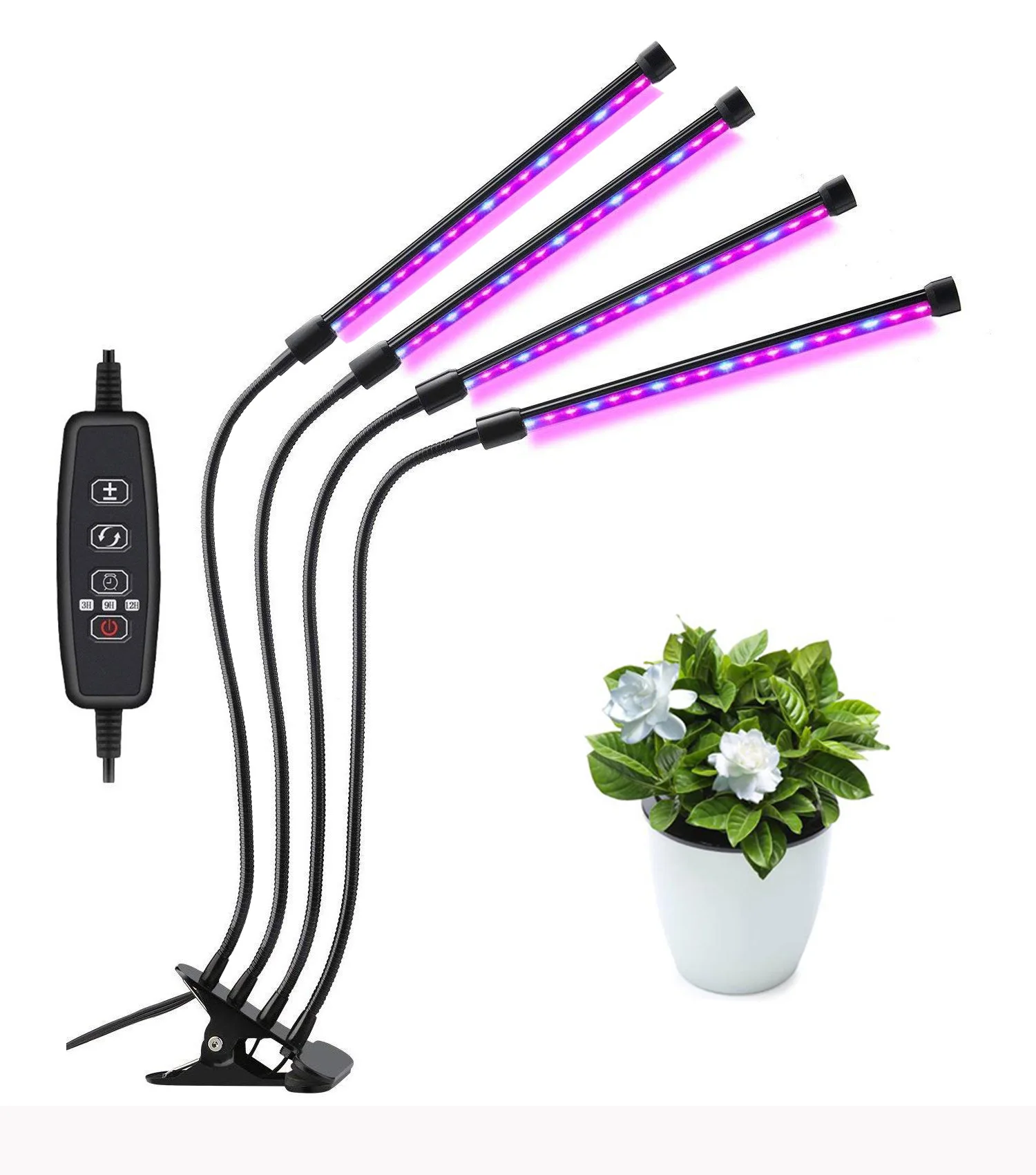 Favorable Priced Bio LED Strip Light for Indoor Plants 40W Negative Ion Bloom Lamp with Plastic Body