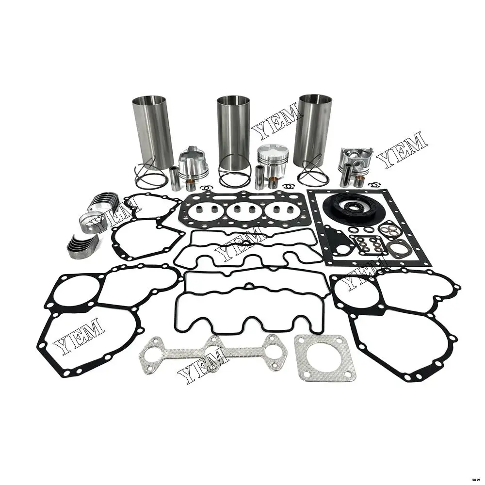 Extra Durable Repair Kit With Piston Rings Liner Cylinder Gaskets Bearings For Caterpillar C1.1