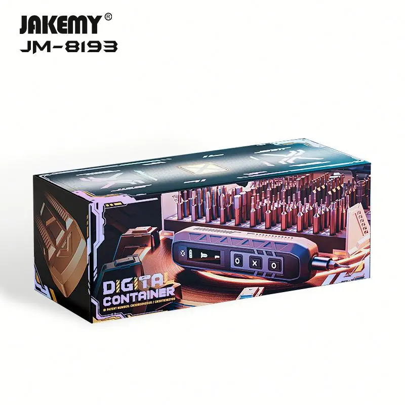 JM-8193 Electric Screwdriver Set 180-In-1 | Cordless Precision