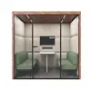 wooden sound-proofing cabin