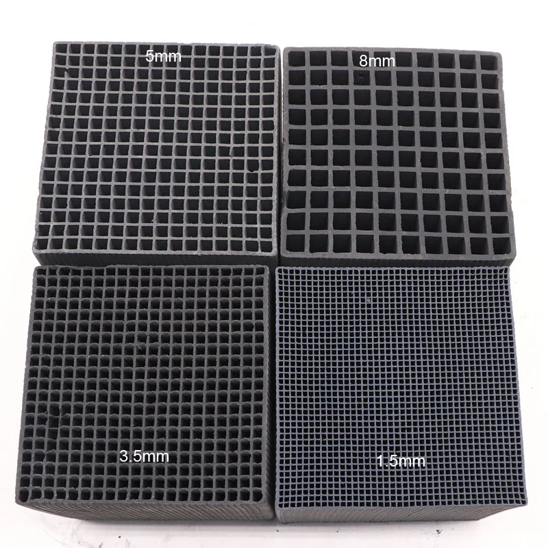 Honeycomb High Adsorption Activated Carbon Charcoal for air Purification Honeycomb Cube