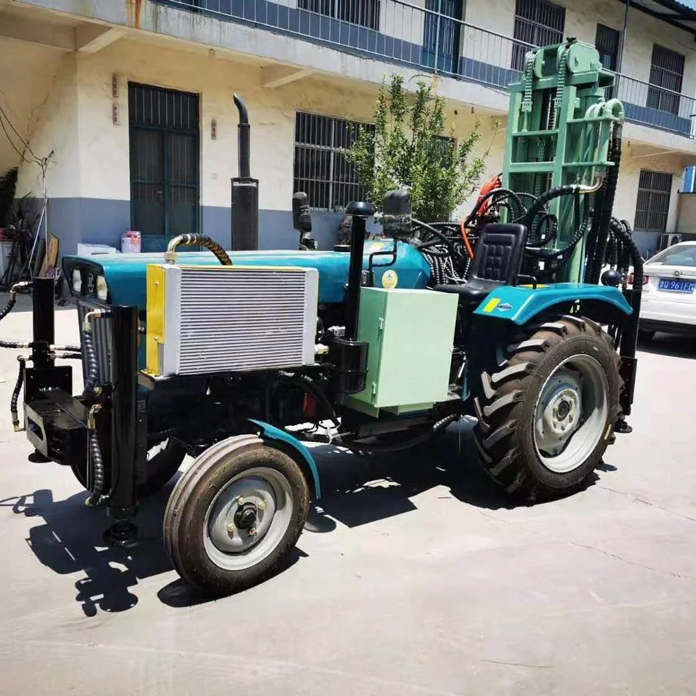 
 150m 200m tractor mounted water well drilling rig