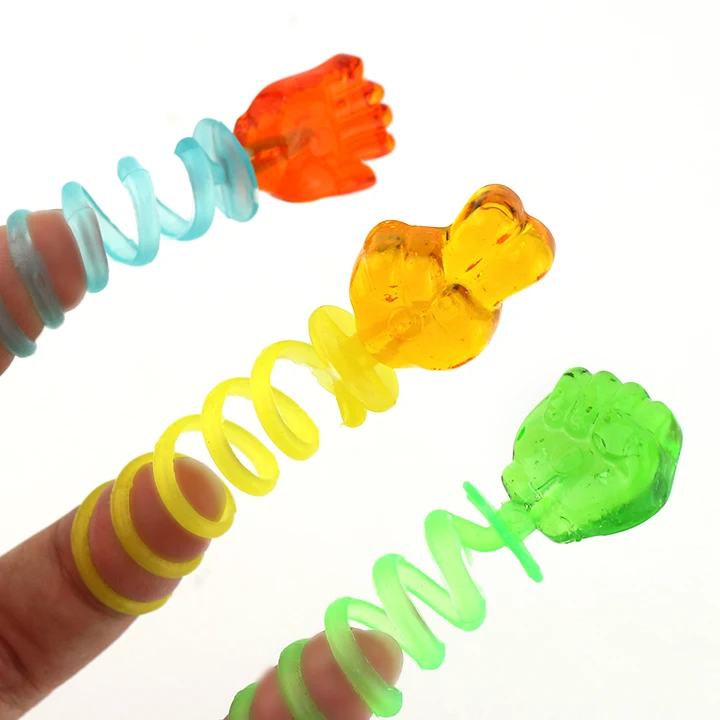Scissors stone cloth gummy